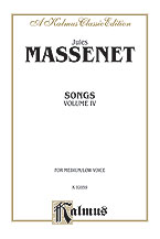Songs Volume 4-Med Low Vocal Solo & Collections sheet music cover